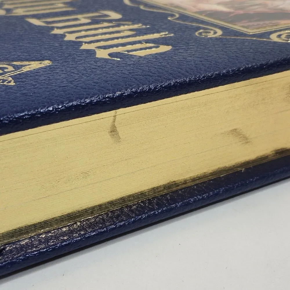 Heirloom Family Holy Bible Masonic Edition 1988 Lodge KJV Red Letter Illinois